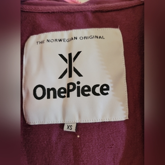 The Norwegian Original Onepiece Jumpsuit XS Pocket Zipper Hood Embroidered Logo - Picture 6 of 9
